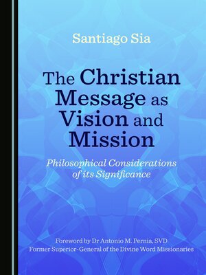 cover image of The Christian Message as Vision and Mission